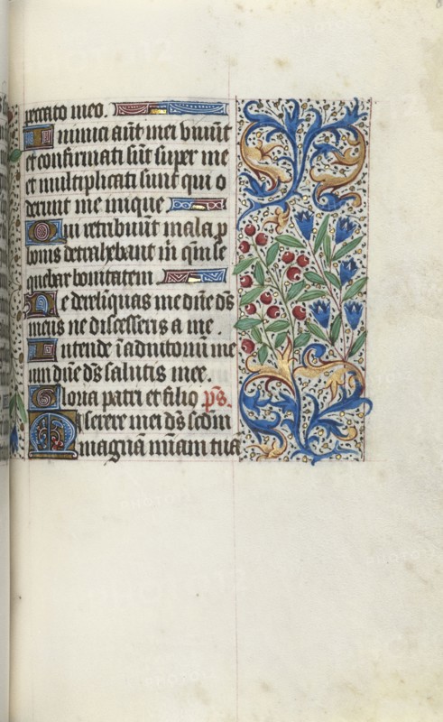 Book of Hours (Use of Rouen): fol. 85r, c. 1470. Master of the Geneva Latini (French, active Rouen, 1460-80). Ink, tempera, and gold on vellum; codex: 19.5 x 13.1 cm (7 11/16 x 5 3/16 in.).