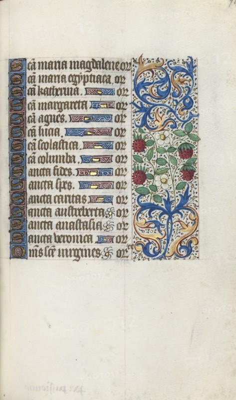 Book of Hours (Use of Rouen): fol. 94r, c. 1470. Master of the Geneva Latini (French, active Rouen, 1460-80). Ink, tempera, and gold on vellum; codex: 19.5 x 13.1 cm (7 11/16 x 5 3/16 in.).