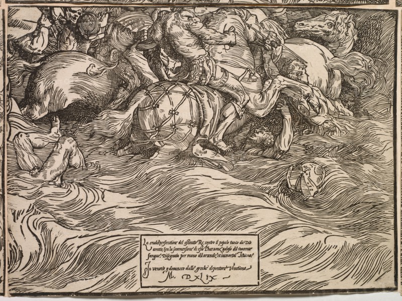 The Submersion of Pharaoh's Army in the Red Sea, 1514-14
