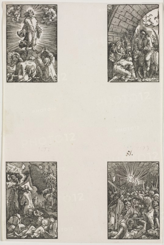 The Fall and Redemption of Man, c. 1515. Albrecht Altdorfer (German, c. 1480-1538). Woodcut