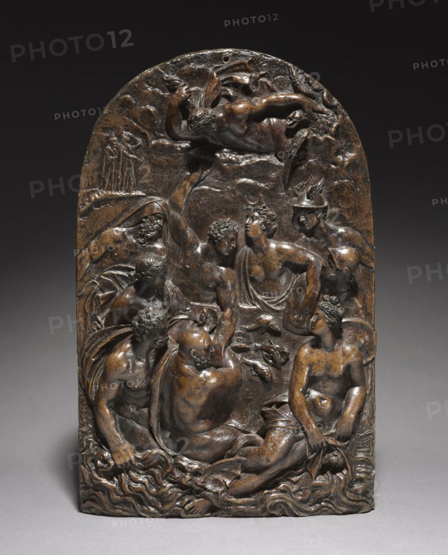 Feast of the Gods, c. 1571-1578. Probably by Alessandro Vittoria (Italian, 1525-1608). Bronze; overall: 34.3 x 22.2 cm (13 1/2 x 8 3/4 in.).