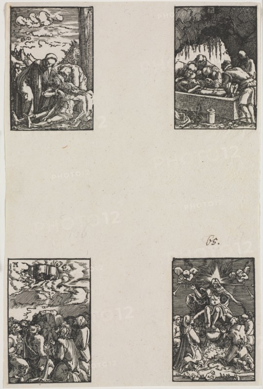 The Fall and Redemption of Man, c. 1515. Albrecht Altdorfer (German, c. 1480-1538). Woodcut