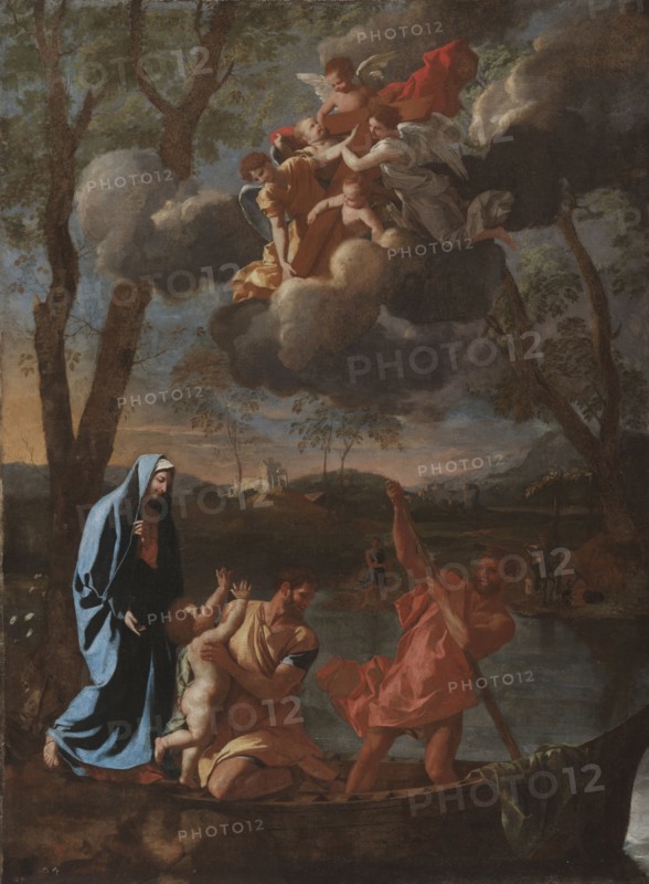 The Return of the Holy Family to Nazareth, c. 1627. Nicolas Poussin (French, 1594-1665). Oil on canvas; framed: 159.5 x 124 x 14.5 cm (62 13/16 x 48 13/16 x 5 11/16 in.); unframed: 134 x 99 cm (52 3/4 x 39 in.).