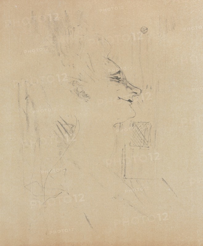 Yvette Guilbert-English Series:  Soularde, 1898. Henri de Toulouse-Lautrec (French, 1864-1901). Lithograph