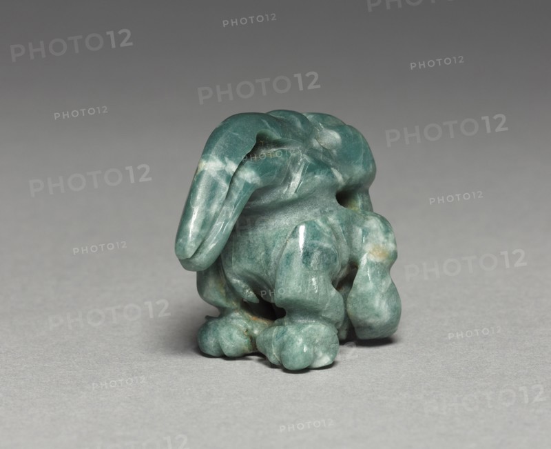 Bird Pendant (Buzzard or Vulture?), c. 300 BC - AD 600. Costa Rica, Atlantic Watershed region, 3rd century BC - AD 6th century. Jadeite; overall: 4.3 x 3 x 4.9 cm (1 11/16 x 1 3/16 x 1 15/16 in.).