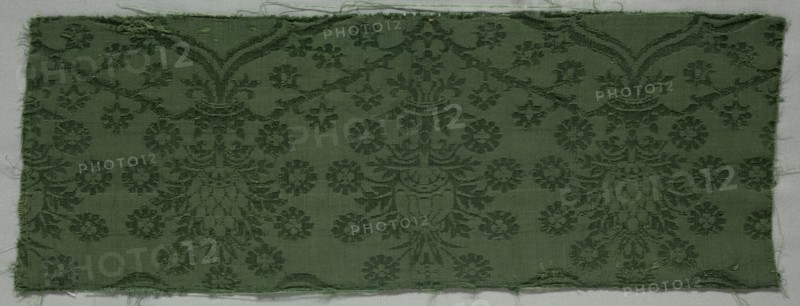 Silk Damask Textiles, 1450-1599. Italy, second half of the 15th century. Damask, silk; average: 51.1 x 60 cm (20 1/8 x 23 5/8 in.)