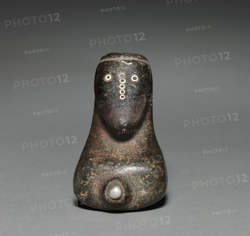 Pelican, 1800s. America, North American Indian, Channel Islands, Island of San Nicolas. Stone; overall: 6.5 x 4.1 x 4.5 cm (2 9/16 x 1 5/8 x 1 3/4 in.).