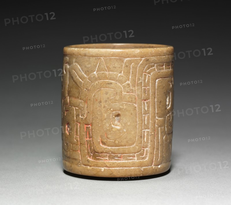 Cup, c. 900-600 BC. Peru, North Coast, Cupisnique style (1200-200 BC). Steatite; overall: 6 x 5.3 cm (2 3/8 x 2 1/16 in.).