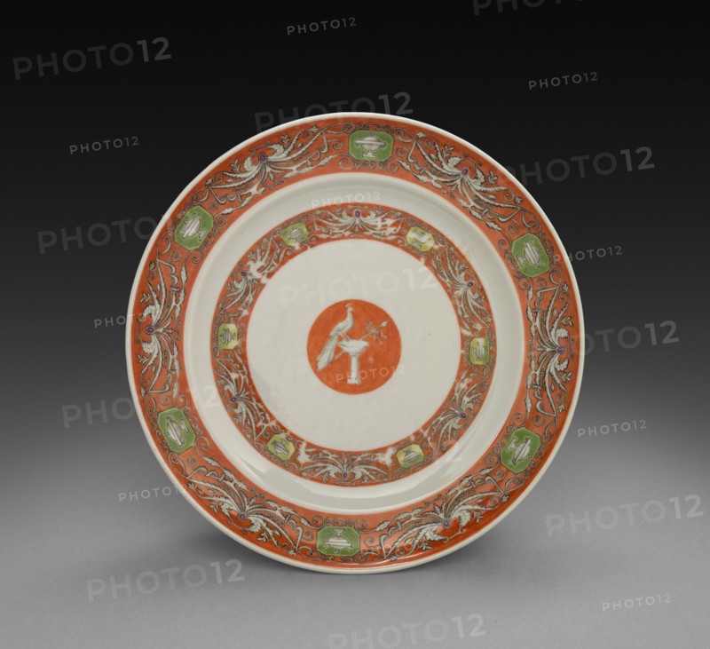 Plate, 1785-1800. China, Chinese Export, 18th century. Porcelain; diameter: 19.7 cm (7 3/4 in.).