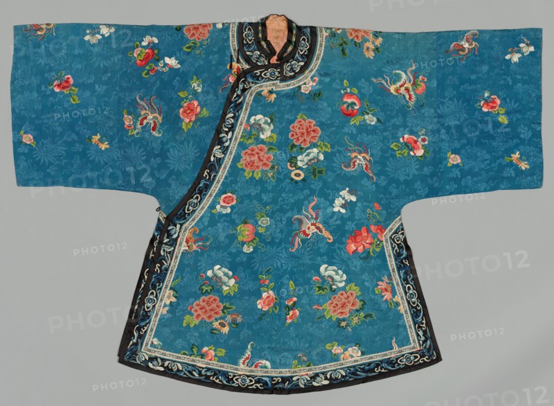 Han Woman's Jacket, 1880s. China, 19th century. Embroidery, silk; overall: 111 x 167.6 cm (43 11/16 x 66 in.)