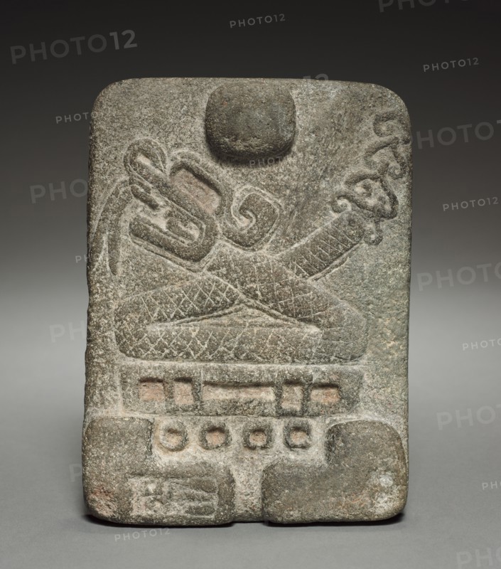 Miniature Metate, 700-1000. Central Mexico,  Xochicalco?, Classic Period. Stone; overall: 17.5 x 13 x 3 cm (6 7/8 x 5 1/8 x 1 3/16 in.).
