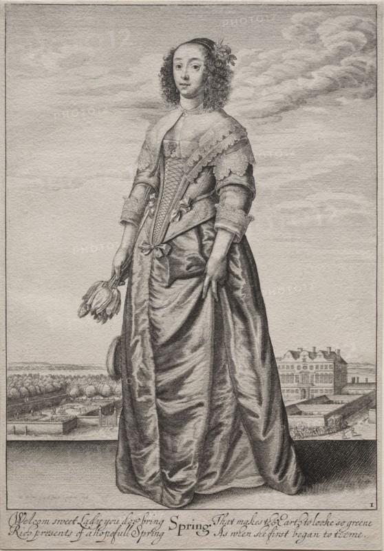The Seasons, 1643-1644. Wenceslaus Hollar (Bohemian, 1607-1677). Etching