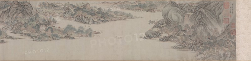 Greeting the Spring, 1600. Wu Bin (Chinese, active c. 1591-1626). Handscroll, ink and light color on paper; image: 34.3 x 252.8 cm (13 1/2 x 99 1/2 in.); overall: 35 x 1022.2 cm (13 3/4 x 402 7/16 in.).