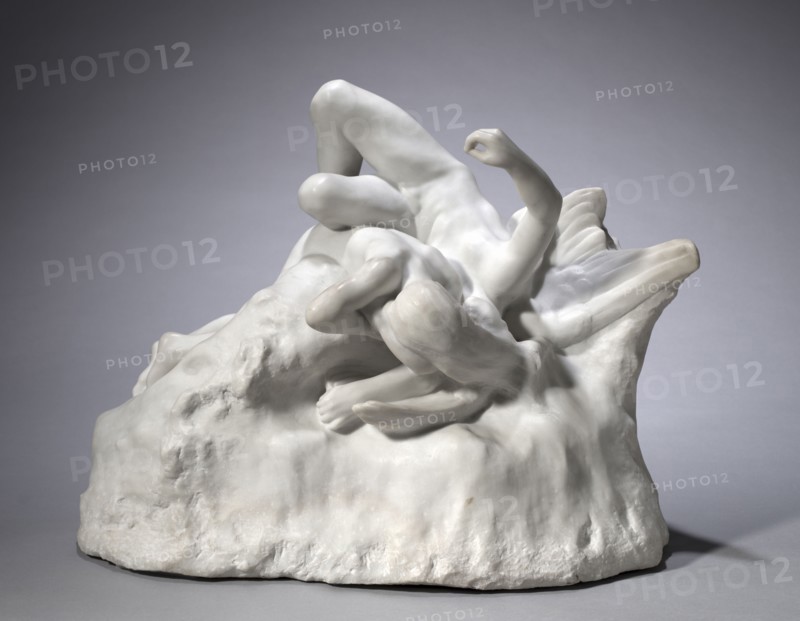 The Fall of the Angels, c. 1890-1900. Auguste Rodin (French, 1840-1917). Marble; overall: 53.5 x 69.9 x 40.6 cm (21 1/16 x 27 1/2 x 16 in.).