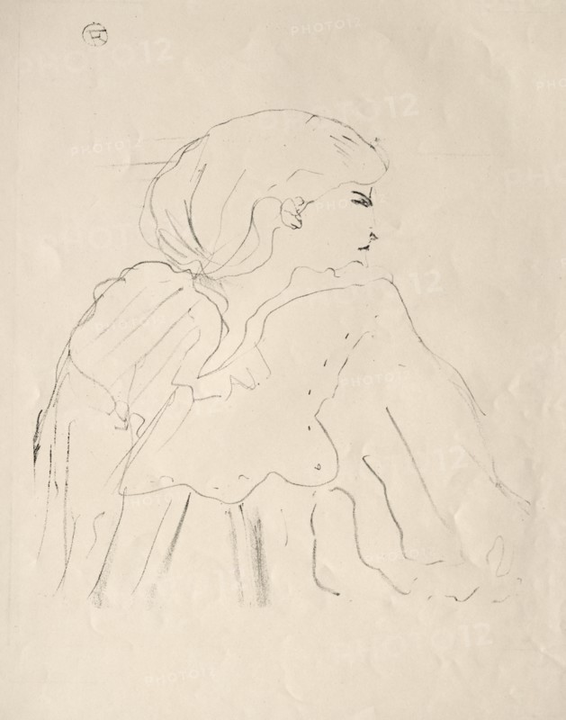 Cassive. Henri de Toulouse-Lautrec (French, 1864-1901). Lithograph