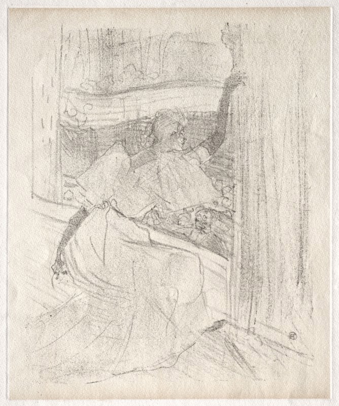 Yvette Guilbert:  Saluant le public, 1898. Henri de Toulouse-Lautrec (French, 1864-1901). Lithograph