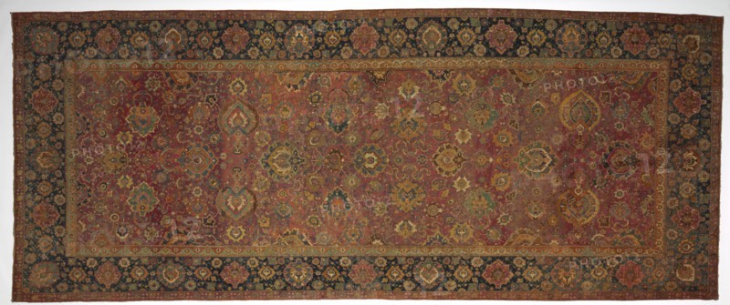 Carpet, 1500s. Iran, Herat, 16th century. Senna knot: wool and cotton; average: 771.7 x 307.3 cm (303 13/16 x 121 in.)