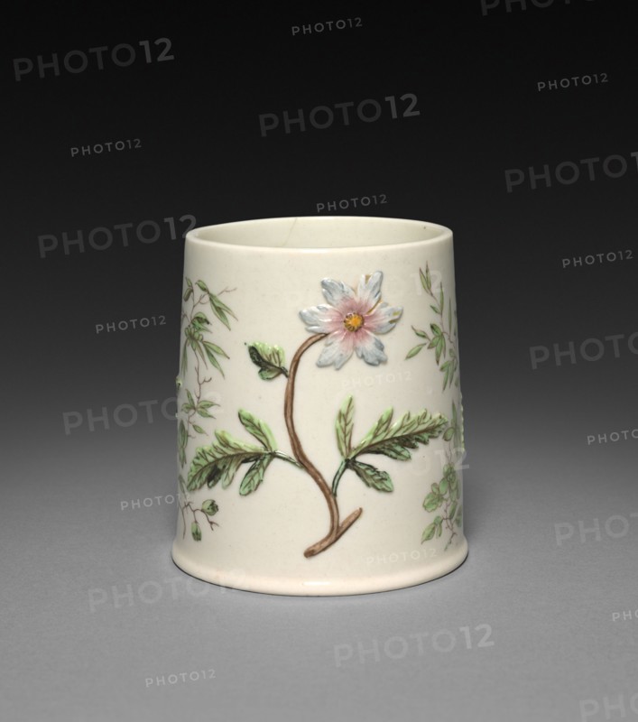 Beaker-Shaped Vessel, c. 1745. Capo di Monte Factory (Italian). Porcelain; overall: 9.4 x 8.6 cm (3 11/16 x 3 3/8 in.).