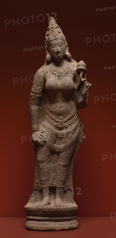 Bhu, 900-950. South India, Tamil Nadu, probably Pudokkatai, early Chola Dynasty, 10th Century. Granite; overall: 175.9 x 61.6 cm (69 1/4 x 24 1/4 in.).