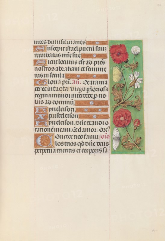 Hours of Queen Isabella the Catholic, Queen of Spain:  Fol. 152r, c. 1500. And associates Master of the First Prayerbook of Maximillian (Flemish, c. 1444-1519). Ink, tempera, and gold on vellum; codex: 22.5 x 15.2 cm (8 7/8 x 6 in.)