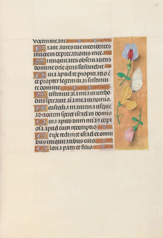Hours of Queen Isabella the Catholic, Queen of Spain:  Fol. 156r, c. 1500. And associates Master of the First Prayerbook of Maximillian (Flemish, c. 1444-1519). Ink, tempera, and gold on vellum; codex: 22.5 x 15.2 cm (8 7/8 x 6 in.)