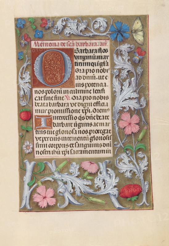 Hours of Queen Isabella the Catholic, Queen of Spain:  Fol. 192r, c. 1495-1500. And associates Master of the First Prayerbook of Maximillian (Flemish, c. 1444-1519). Ink, tempera, and gold on vellum; codex: 22.5 x 15.2 cm (8 7/8 x 6 in.).