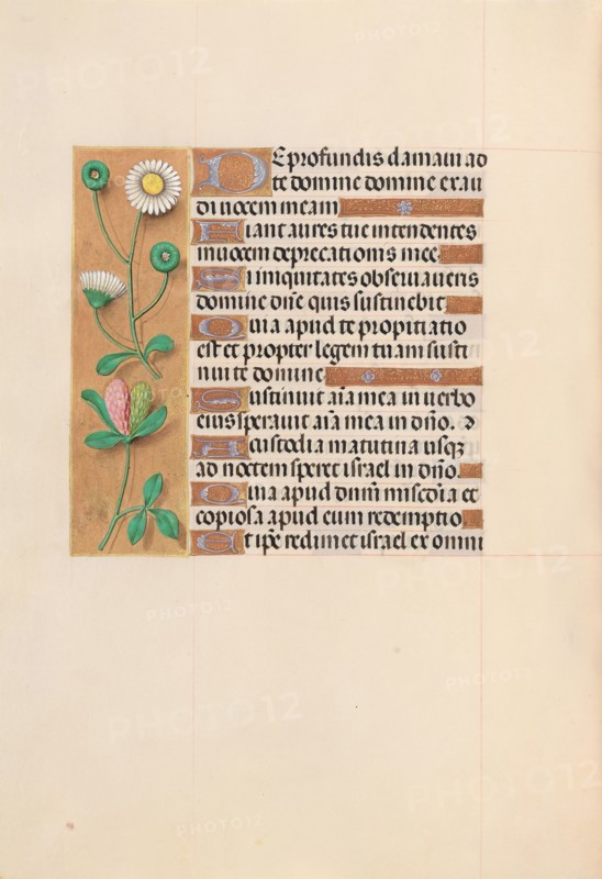 Hours of Queen Isabella the Catholic, Queen of Spain:  Fol. 208v, c. 1495-1500. And associates Master of the First Prayerbook of Maximillian (Flemish, c. 1444-1519). Ink, tempera, and gold on vellum; codex: 22.5 x 15.2 cm (8 7/8 x 6 in.).