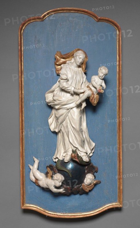 The Immaculate Conception, c. 1765. Assisted by Johann Peter Alexander Wagner (German, 1730-1809). Painted wood; overall: 43.2 x 30.4 cm (17 x 11 15/16 in.).