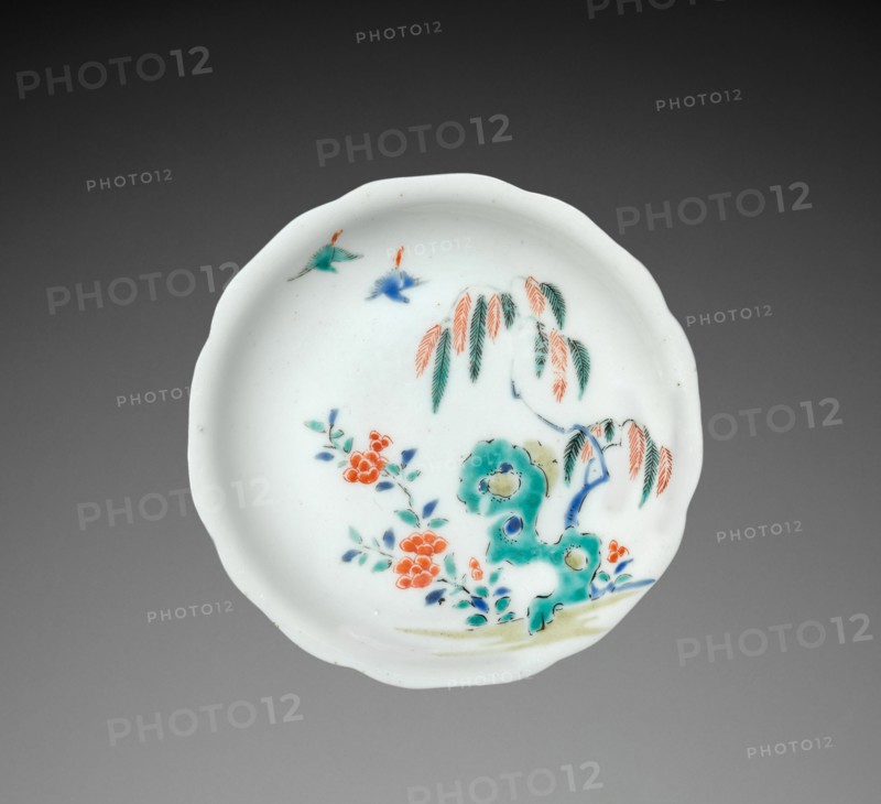 Small Dish: Kakiemon Type, 1700s. Japan, Edo Period (1615-1868), 18th Century. Porcelain with overglaze enamel decoration; diameter: 11 cm (4 5/16 in.).