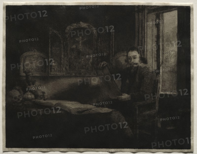 Abraham Francen, Apothecary, c. 1657. Rembrandt van Rijn (Dutch, 1606-1669). Etching, engraving and drypoint; sheet: 16.5 x 21 cm (6 1/2 x 8 1/4 in.); platemark: 15.8 x 20.4 cm (6 1/4 x 8 1/16 in.)