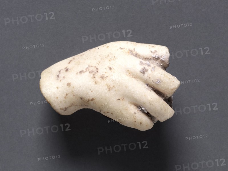 Fragment sent with "Dancing Lady": Fragment of a Proper Right Hand, c. 50 BC. Greece, Alexandria (?), 1st century B.C.. Marble; overall: 85.4 cm (33 5/8 in.).
