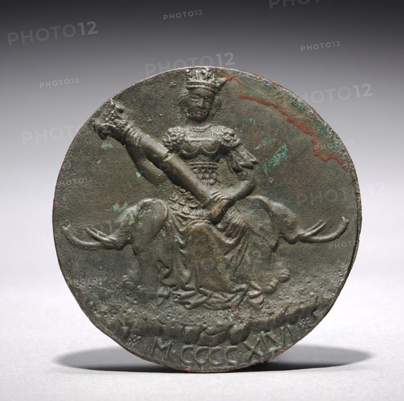 Portrait of Sigismondo Pandolfo Malatesta, Lord of Rimini and Fano, 15th century. Matteo de' Pasti (Italian, 1420-1467/68). Bronze; diameter: 8.3 cm (3 1/4 in.).
