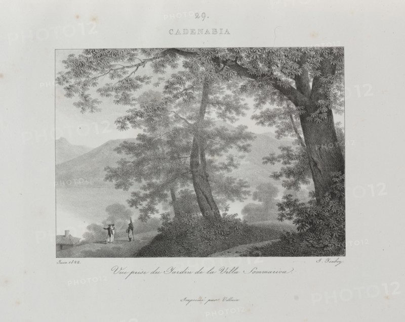 Voyage en Italie en 1822, 1833. Jean-Baptiste Isabey (French, 1767-1855). Lithograph