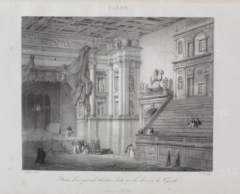Voyage en Italie en 1822, 1833. Jean-Baptiste Isabey (French, 1767-1855). Lithograph
