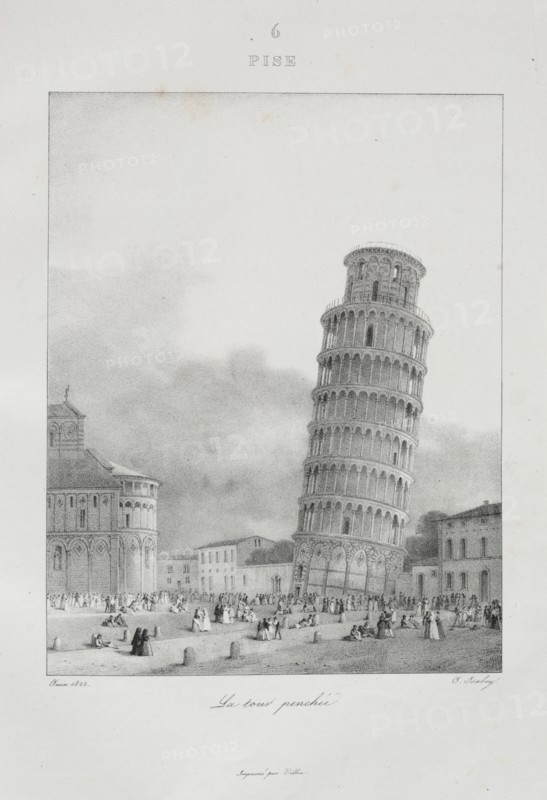 Voyage en Italie en 1822, 1833. Jean-Baptiste Isabey (French, 1767-1855). Lithograph