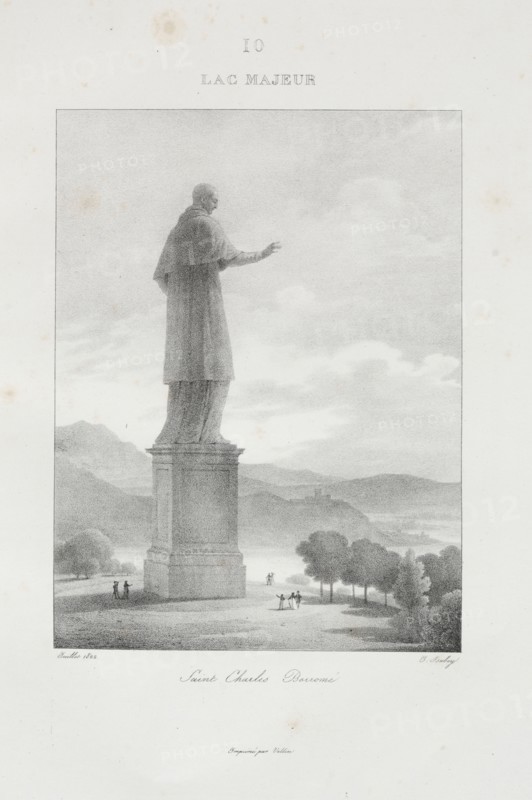 Voyage en Italie en 1822, 1833. Jean-Baptiste Isabey (French, 1767-1855). Lithograph
