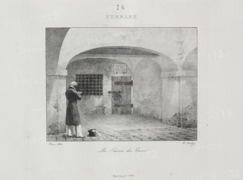 Voyage en Italie en 1822, 1833. Jean-Baptiste Isabey (French, 1767-1855). Lithograph