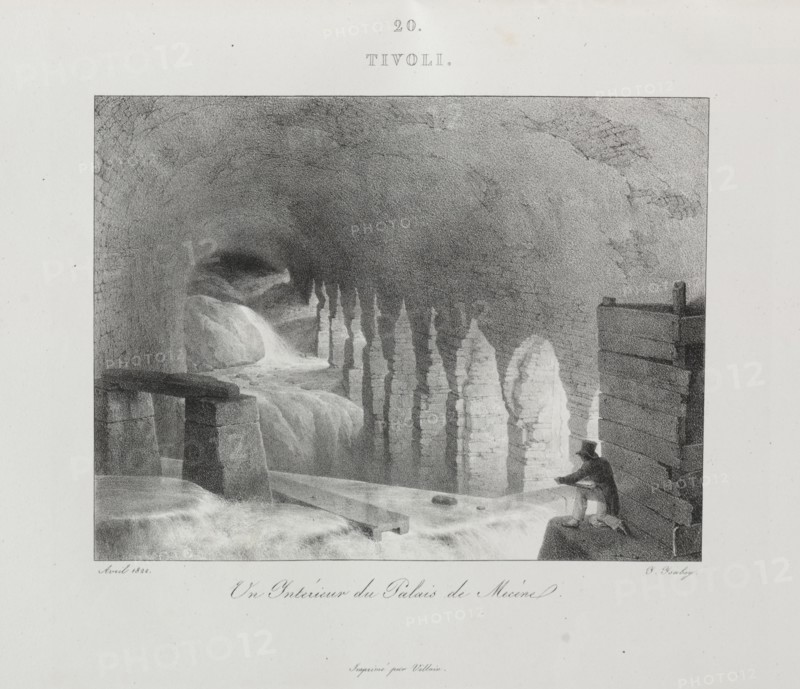 Voyage en Italie en 1822, 1833. Jean-Baptiste Isabey (French, 1767-1855). Lithograph