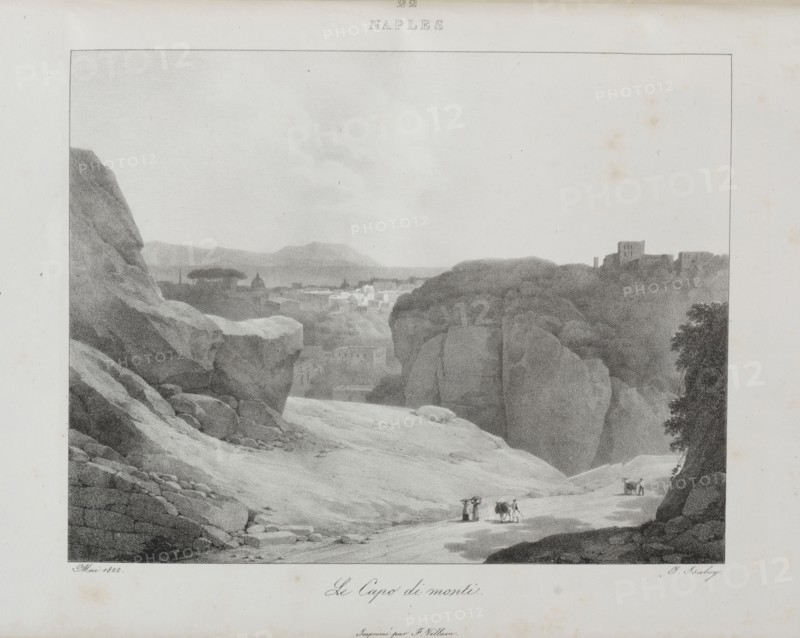 Voyage en Italie en 1822, 1833. Jean-Baptiste Isabey (French, 1767-1855). Lithograph