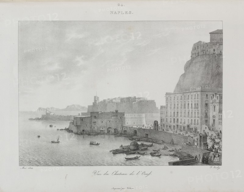 Voyage en Italie en 1822, 1833. Jean-Baptiste Isabey (French, 1767-1855). Lithograph