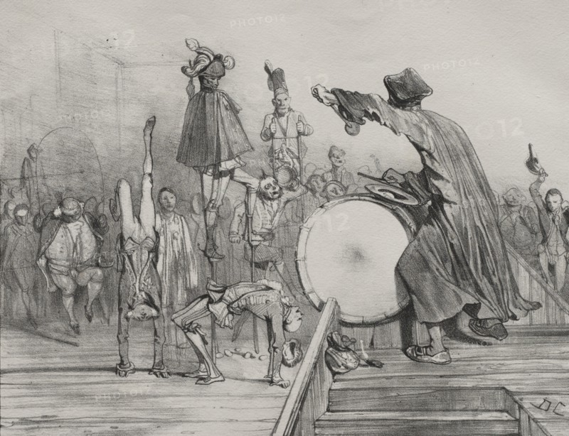 Great Tumbler!, 1830-1831. Alexandre-Gabriel Decamps (French, 1803-1860). Lithograph