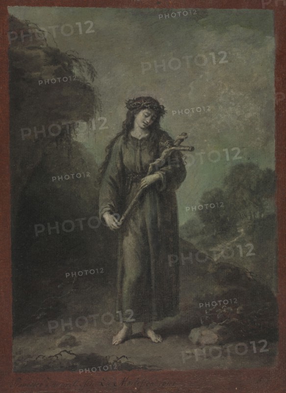 The Mortification, 1763 or before. Francesco Zuccarelli (Italian, 1702-1788). Oil; sheet: 35.2 x 27.3 cm (13 7/8 x 10 3/4 in.); image: 30.7 x 22.3 cm (12 1/16 x 8 3/4 in.); secondary support: 45 x 33.4 cm (17 11/16 x 13 1/8 in.).