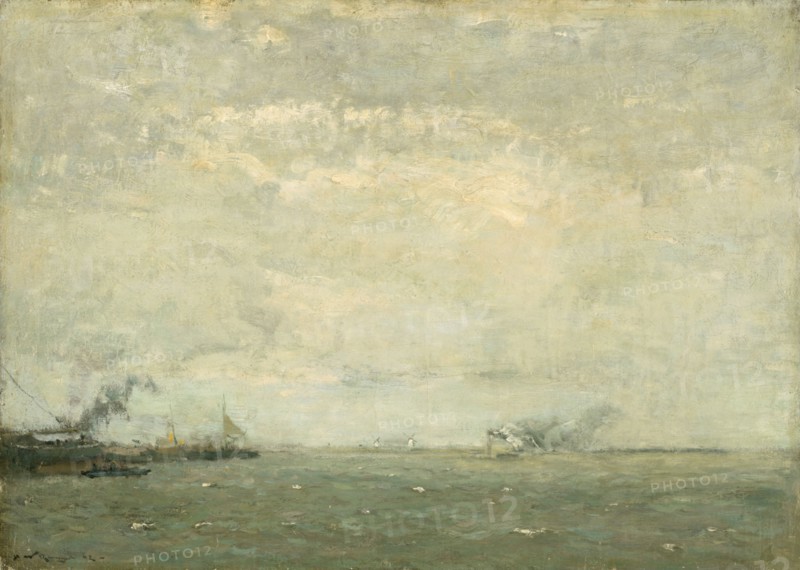 Seascape, 1892. Henry Ward Ranger (American, 1858-1916). Oil on canvas; unframed: 46.3 x 64.7 cm (18 1/4 x 25 1/2 in.).