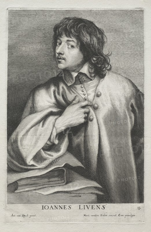 Jan Lievens, 1636-1641. Lucas Emil Vorsterman (Flemish, 1595-1675). Etching and engraving