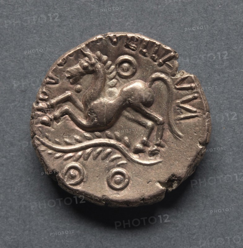 Stater, c. 1-10 A.D.. England (Ancient Britain), 1st century A.D.. Gold