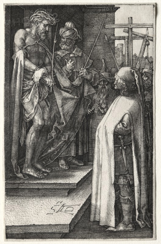 Christ Shown to the People, 1512. Albrecht Dürer (German, 1471-1528). Engraving