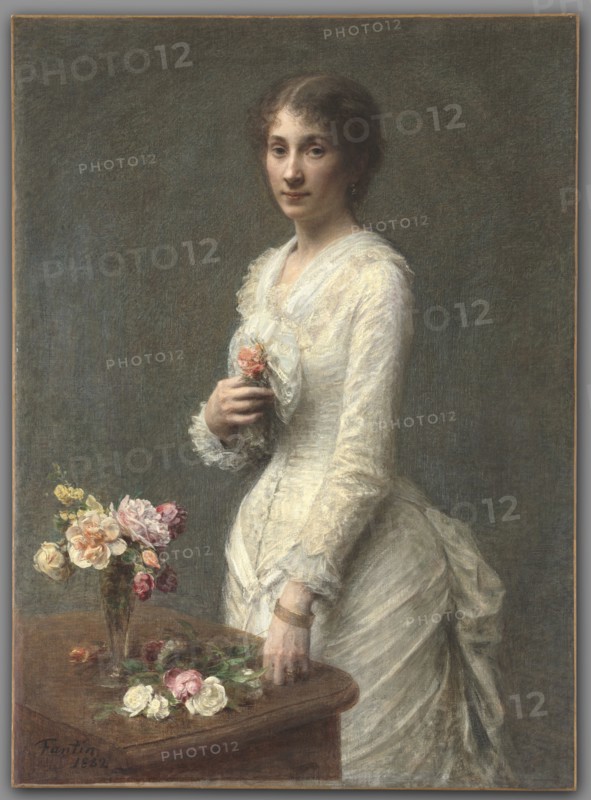 Madame Lerolle, 1882. Henri Fantin-Latour (French, 1836-1904). Oil on fabric; framed: 132.4 x 103.5 x 8.3 cm (52 1/8 x 40 3/4 x 3 1/4 in.); unframed: 108.2 x 78.9 cm (42 5/8 x 31 1/16 in.).