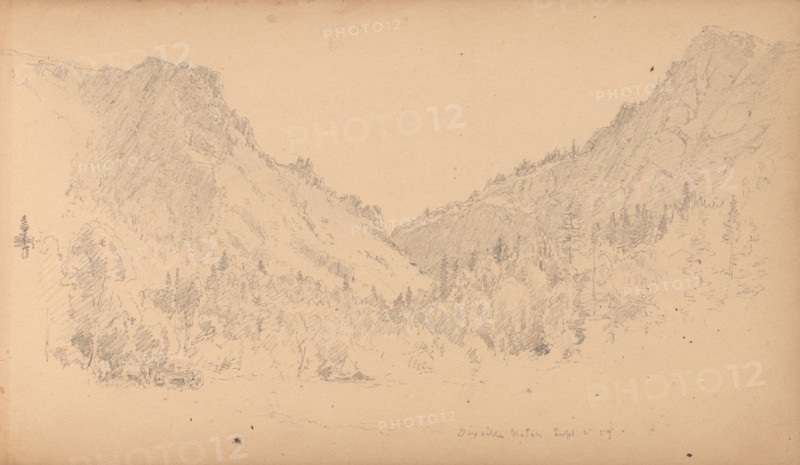 Sketchbook, page 18: "Dixville Notch, Sept. 4, 89