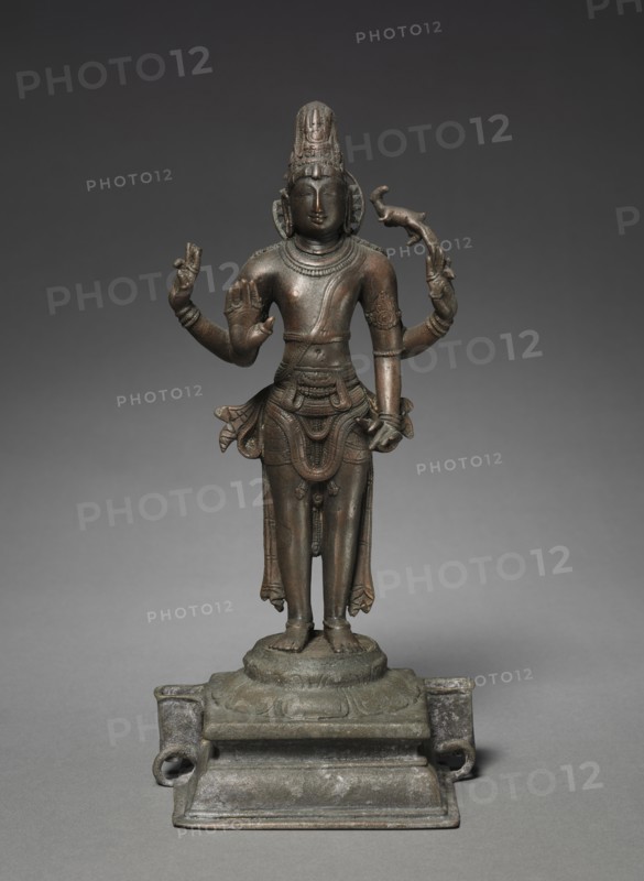 Shiva, 1200s-1300s. South India, Chola period (900-13th Century). Bronze; overall: 30.3 cm (11 15/16 in.).