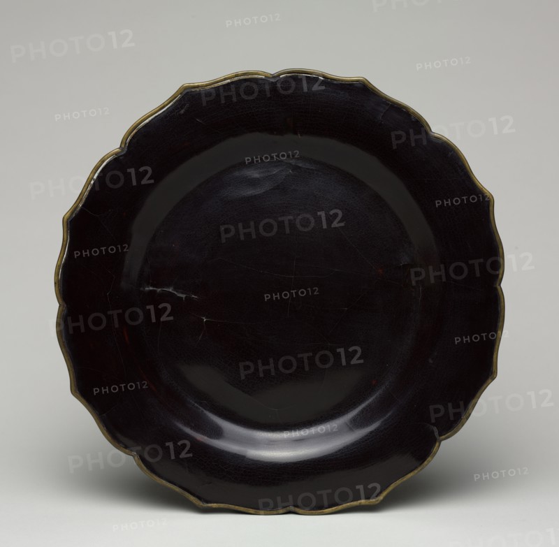 Foliate Dish, 1200s-1300s. China, Southern Song Dynasty (1127-1279) - Yuan Dynasty (1271-1368). Lacquer; diameter: 26.8 cm (10 9/16 in.).